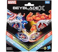 Hasbro Beyblade X in collaborazione con Marvel, Captain America 4-70GB vs. Red