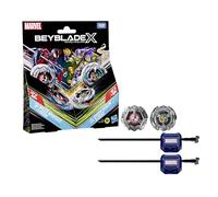 Hasbro Beyblade X in collaborazione con Marvel, Miles Morales 1-60GN vs. Green Goblin 9-80HT