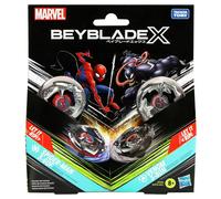 Hasbro Beyblade X Marvel Spider Man 3-60F Vs Venom 3-80N Set Adatto Per Età 8+