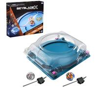 Hasbro Beyblade X, Set da Battaglia Infinity Rail con Arena Beystadium, 2 trottole con Rotazione a Destra di Takara Tomy, trottole da Battaglia Giocattolo, 2 lanciatori, dagli 8 Anni in su