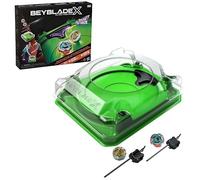 Hasbro Beyblade X, Set da Battaglia Sneak Attack con Arena Beystadium, 2 trottole con Rotazione a Destra di Takara Tomy, trottole da Battaglia Giocattolo, 2 lanciatori, dagli 8 Anni in su