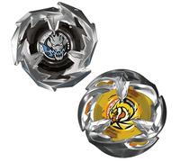 Beyblade X Dual Pack Gale Wyvern 3-60T et Sword Dran 3-80B, 2 toupies de compétition a rotation droite authentiques Takara Tomy