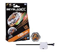 Hasbro Beyblade X, Set Starter Pack Rock Golem 1-60UN UX con Trottola e Lanciatore
