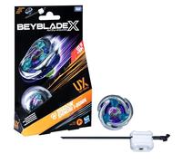 Hasbro Beyblade X, Set Starter Pack, Shadow Shinobi 1-80MN UX con trottola e Lanciatore