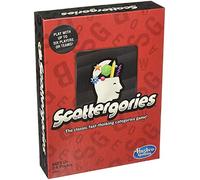 Hasbro C1941 Scattergories - Fast Thinking Categorie Gioco- Non lasciare che il tempo esaurisca - Giochi di parole - Età 12+, Rosso, Bianco