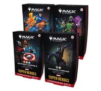 Hasbro Carte Collezionabili Magic: The Gathering Marvel Super Heroes English 4 Unità