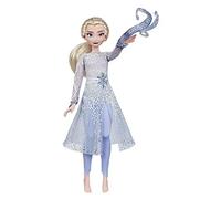 Hasbro Disney Frozen 2 - Elsa Potere di Ghiaccio, Fashion Doll con Luci e Suoni, Ispirata al Film Disney Frozen 2
