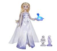 Hasbro Disney Parla e Gli Amici Frozen 2, Bambola Elsa con Suoni e Frasi, Giocattolo per Bambini dai 3 Anni in su, Multicolore, F2230675