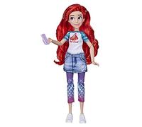 Hasbro Disney Princess - Ariel Comfy Squad (bambola fashion doll, con abiti comodi e accessori, ispirata al film Ralph spacca internet)