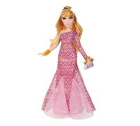 Hasbro Disney Princess - Aurora Style Series, Bambola in Abito Elegante in Stile Contemporaneo con Orecchini, Borsetta e Scarpe