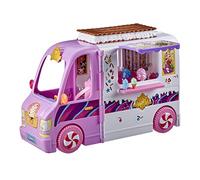 Hasbro Disney Princess Camioncino dei Gelati Principesse Disney Comfy Squad, Camper per Bambole con 16 Accessori