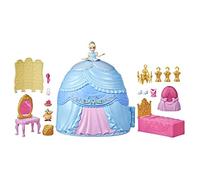 Hasbro Disney Princess Secret Styles Cinderella Story Skirt - Cenerentola, playset con Bambola, Abiti e Tanto Altro, Giocattolo per Bambini dai 4 Anni in su