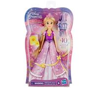Hasbro Disney Princess Style Surprise Rapunzel, bambola con 10 accessori segreti, bambola con sorprese nascoste per bambini dai 3 anni in su