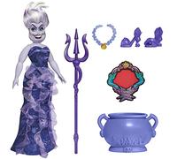 Hasbro Disney Princess Villains - Ursula, Fashion Doll con Accessori e Vestiti Rimovibili, Giocattolo per Bambini dai 5 Anni in su, Multicolore