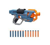 Hasbro E9485F02 Nerf Elite 2.0 Commander, Blaster Con Tamburo Rotante E 12 Dardi Inclusi, Multi, Taglia Unica