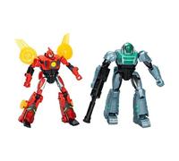 Hasbro EarthSpark Cyber-Combiner Twitch e Robby Malto TRANSFORMERS F8438