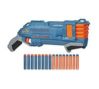 Hasbro Elite 2.0 Warden DB-8 Blaster, 16 nerf, 2 freccette contemporaneamente, guida tattica per regolare il fuoco rapido, Colore, E9959