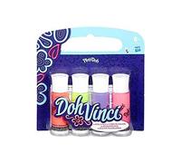 Play-Doh - DohVinci Refill Confezione Contenente 4 Tubetti di Ricambio