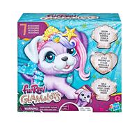 Hasbro F2601 FurReal Glamalots Mermaid Puppy, cagnolina interattiva con suoni e
