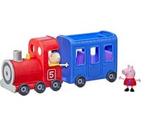 Peppa Pig - Il Treno della Signorina Coniglio, Giocattolo per età Prescolare Staccabile, 2 Action Figure, Ruote Che Girano, dai 3 Anni in su, Multicolore