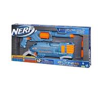 Nerf elite 2.0 double defense 2-blaster pack, include blaster spectre rev-5 6-in-1, blaster warden db-8, 40 dardi nerf elite