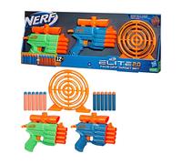 Nerf Elite 2.0 Face Off Target Set Blaster con Bersaglio e 10 Dardi Inclusi