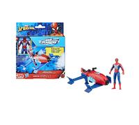 Hasbro F8845 Spiderman Web Splashers Personaggio con Veicolo