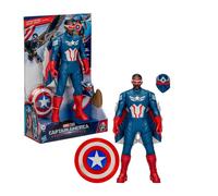 Hasbro Action figure Captain America Marvel Avengers Flight Mode 22 cm con accessori