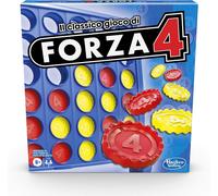 Hasbro Gaming Forza 4, gioco da tavolo per bambini e bambine, gioco di strategia, per 2 giocatori, dai 6 anni in su
