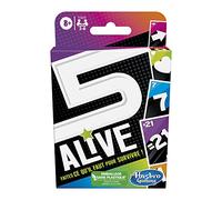 Hasbro Gaming 5 Alive, Gioco di carte per bambini, Gioco Amusante per la famiglia a partire da 8 anni, da 2 a 6 giocatori