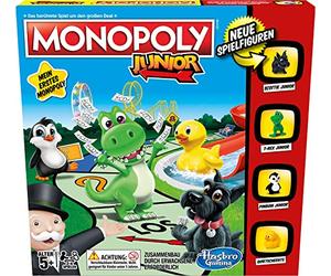 Hasbro Gaming A6984594 - Monopoly Junior, Gioco per bambini, Multicolore, 5 anni+ [Versione Tedesca] [Esclusivo Amazon]