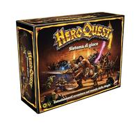 Avalon Hill , HeroQuest, gioco da tavolo per adulti di avventura fantasy con oltre 65 miniature, dai 14 anni in su, per 2-5 Giocatori, versione italiana