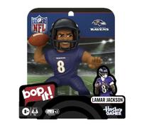 Hasbro Gaming Bop It! Lamar Jackson Edition Gioco | Giochi NFL con licenza ufficiale per bambini e ragazzi | Età 8+ | 1+ Giocatori | Regali per i fan di calcio e Ravens