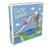 Hasbro Gaming Chutes and Ladders: Peppa Pig Edition Board Game for Kids Ages 3 a