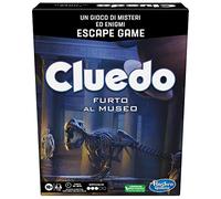 Hasbro Gaming Cluedo Escape - Furto al Museo Gioco da Tavolo in Versione Escape Room per Bambini e Bambine dai 10 Anni, Gioco di Investigazione per 1-6 Giocatori