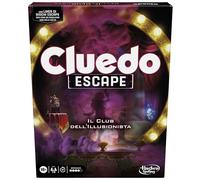 Hasbro gaming - cluedo escape il club dell'illusionista, gioco di mistero in versione escape room