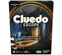 Hasbro Gaming Cluedo Escape ricatto a Midnight Hotel, gioco di fuga per 1-6 giocatori, gioco cooperativo