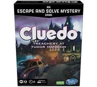 Hasbro Gaming, Cluedo Gioco da tavolo Tradimento a Tudor Mansion, Gioco di Escape Room, Gioco da tavolo cooperativo per famiglie, Giochi di mistero