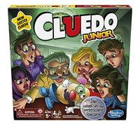 Hasbro Gaming, Cluedo Junior, Gioco da Tavolo, Ideale per Famiglia e Amici, per Bambini e Bambine dai 5 Anni in Su, 6 Giocatori, Versione in Tedesco