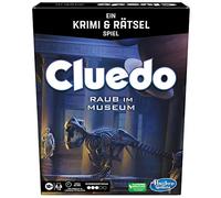 Hasbro Gaming Cluedo Robbery in the Museum, versione tedesca - gioco di crimine e puzzle per tutta la famiglia con una rapina irrisolta, per detective dai 10 anni in su, per un massimo di 6 giocatori
