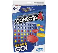Hasbro Gaming Connetti 4 Grab and Go - Gioco portatile per 2 giocatori - Gioco classico per bambini per viaggi, giochi in famiglia e con gli amici,