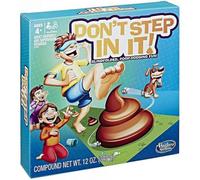 Hasbro Gaming Don't Step In It - Divertimento con gli occhi bendati e schivata della cacca - 1+ giocatori - Giocattoli