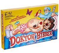 Hasbro Gaming Dottor Bibber - Gioco da tavolo elettronico con carte e succhiatore, gioco da tavolo per bambini dai 6 anni in su, per 1 o più giocatori, regalo per bambini