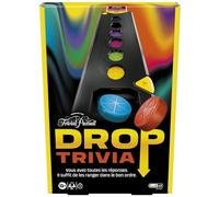 Drop Trivia, Electronic Group Game with Voice and Sounds, 13 anni, 2 giocatori o +, 15 minuti, ispirato a Trivial Pursuit, Hasbro GA