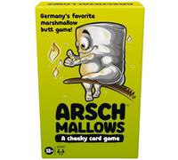 Hasbro Gaming Gioco Arschmallows, gioco di culo marshmallow, divertente gioco di carte per feste per adolescenti, adulti e famiglie, da 2 a 6 giocatori, attività estive al coperto, età 13+ (esclusiva