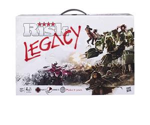Hasbro Gaming - Gioco da tavolo di strategia Avalon Hill Risk Legacy, racconto immersivo, gioco da tavolo dai 13 anni in su, per 3-5 giocatori, multicolore (versione inglese)