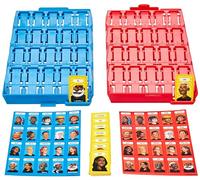 Hasbro Gaming Grab and Go Guess Who? Gioco di indovinazione originale per bambini dai 6 anni in su, portatile 2 giocatori, gioco di viaggio per bambini, multicolore