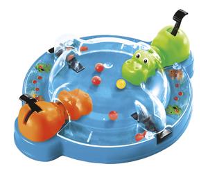 Hasbro Gaming Hungry Hungry Hippos Grab and Go Game, Portable Game for 2 Players