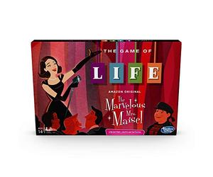 Hasbro Gaming, Il Gioco della Vita, La Signora Maisel, Gioco in Scatola, Versione in Inglese, Ispirato alla Serie The Marvelous Mrs, Maisel, Esclusivo Amazon