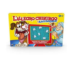 Hasbro Gaming - L'Allegro Chirurgo S.O.S. Cucciolo, Gioco in Scatola con Suoni